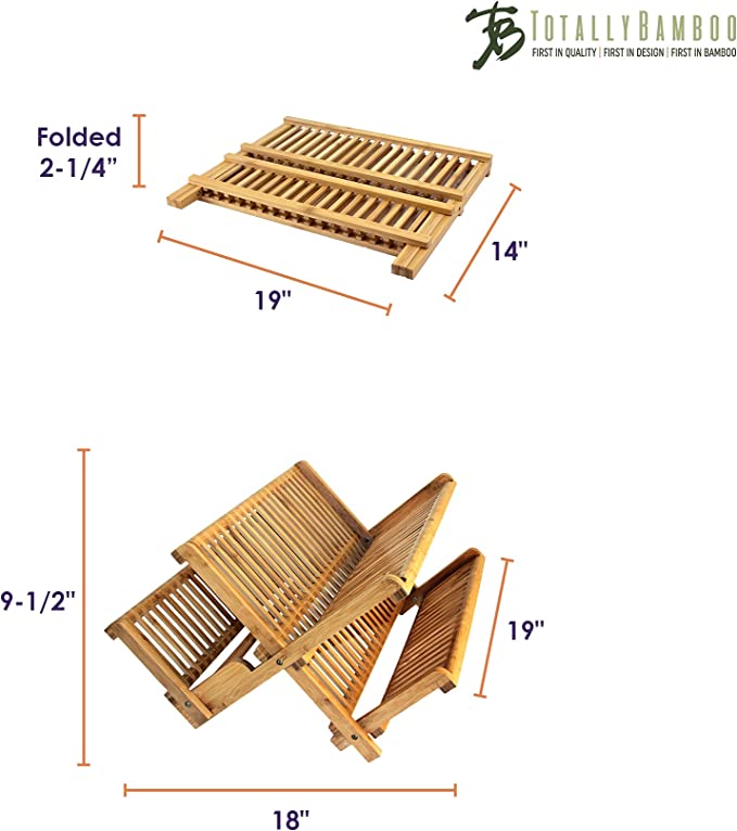 Dish Drying Rack Bamboo