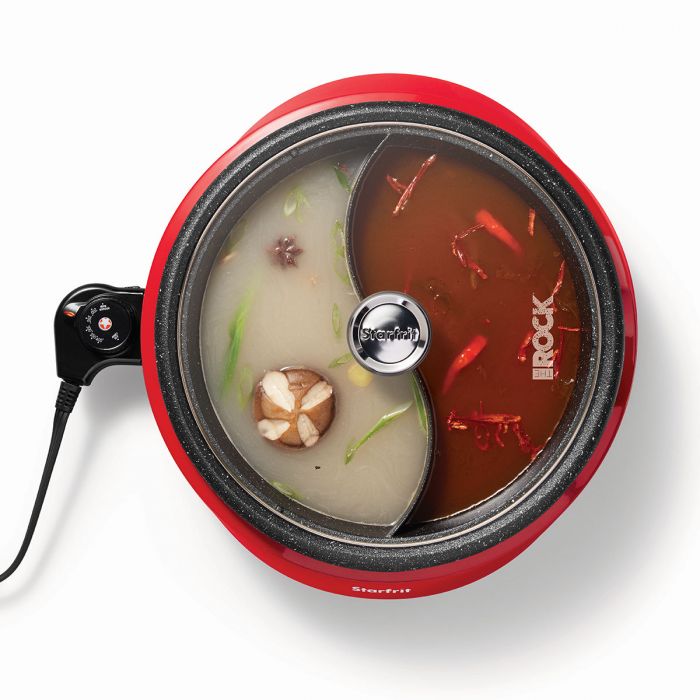 The Rock Electric DualSided Hot Pot 3L