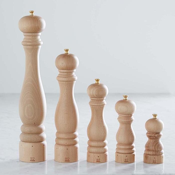 Paris Salt & Pepper Mill - Natural Wood