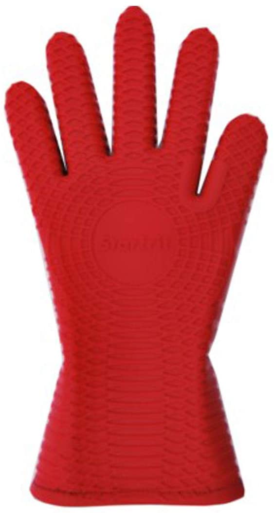 Oven Glove Silicone Red