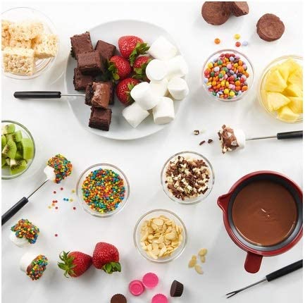 Electric Chocolate Fondue Set - 7 pc