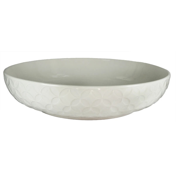 Circles Porcelain Serving Bowl
