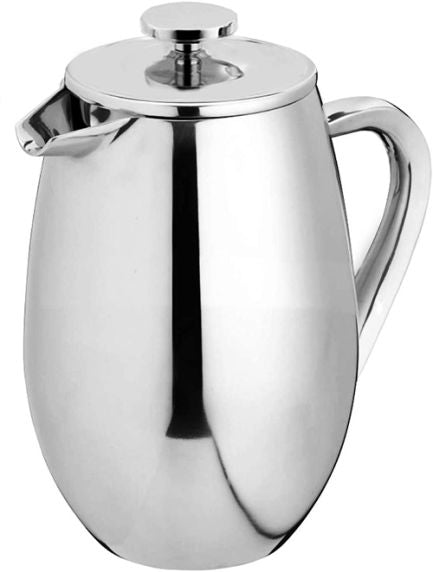 1L Elegant Double Walled French Press Coffee Maker