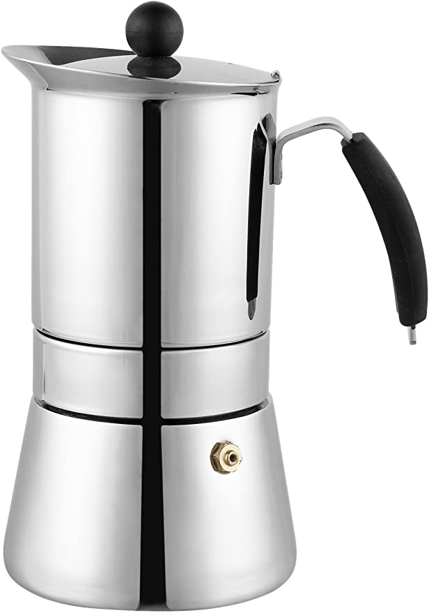 Amore Stovetop Espresso - Stainless Steel